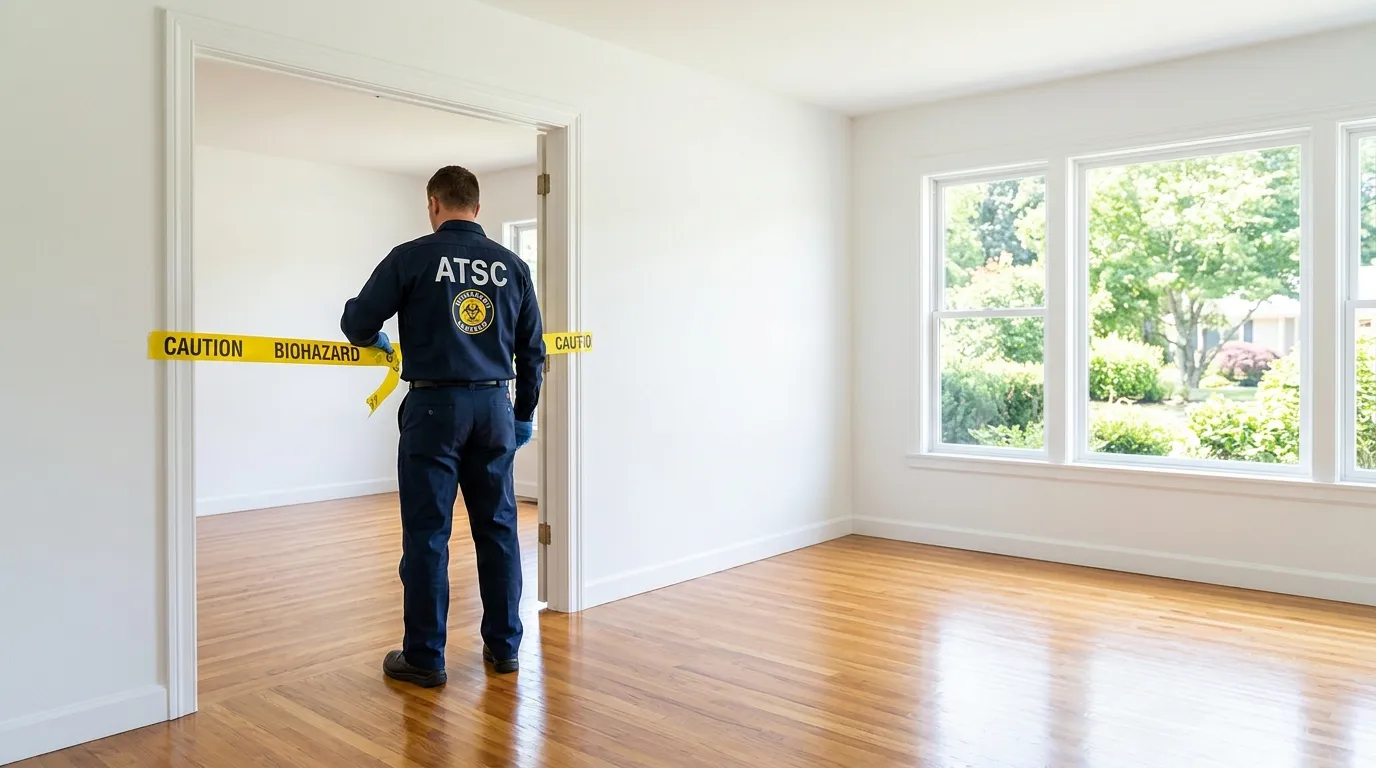 Certified biohazard cleanup crew performing Crime Scene Cleanup in Great Kills